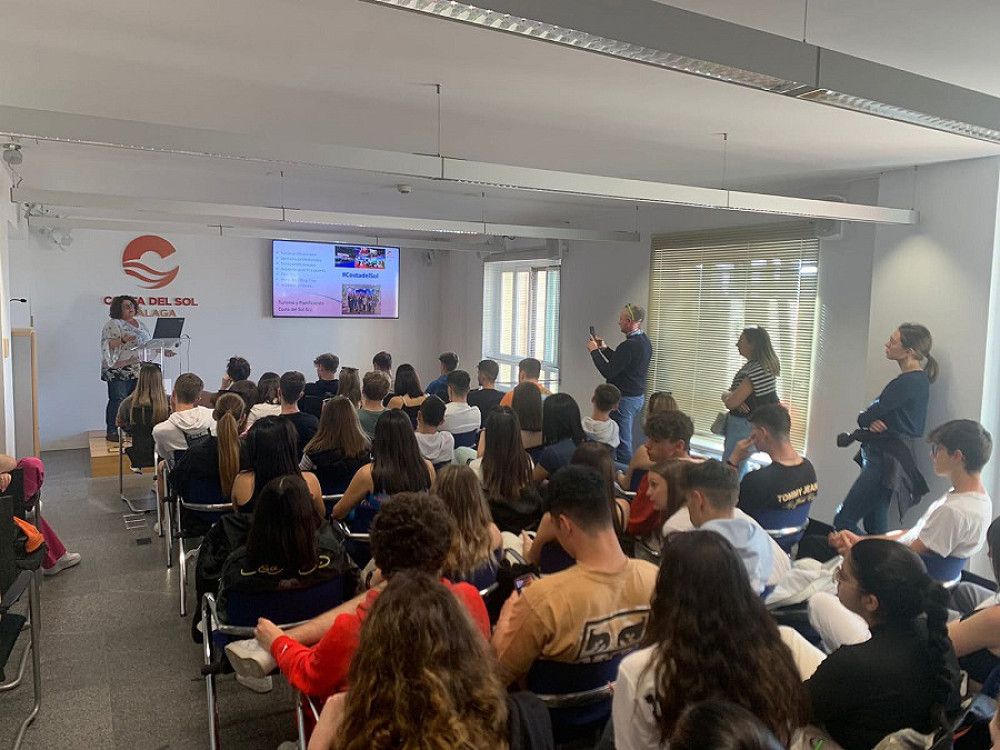 Costa del Sol presenta la oferta turística de la provincia de Málaga a estudiantes italianos y estadounidenses para reforzar el posicionamiento del destino en esos mercados