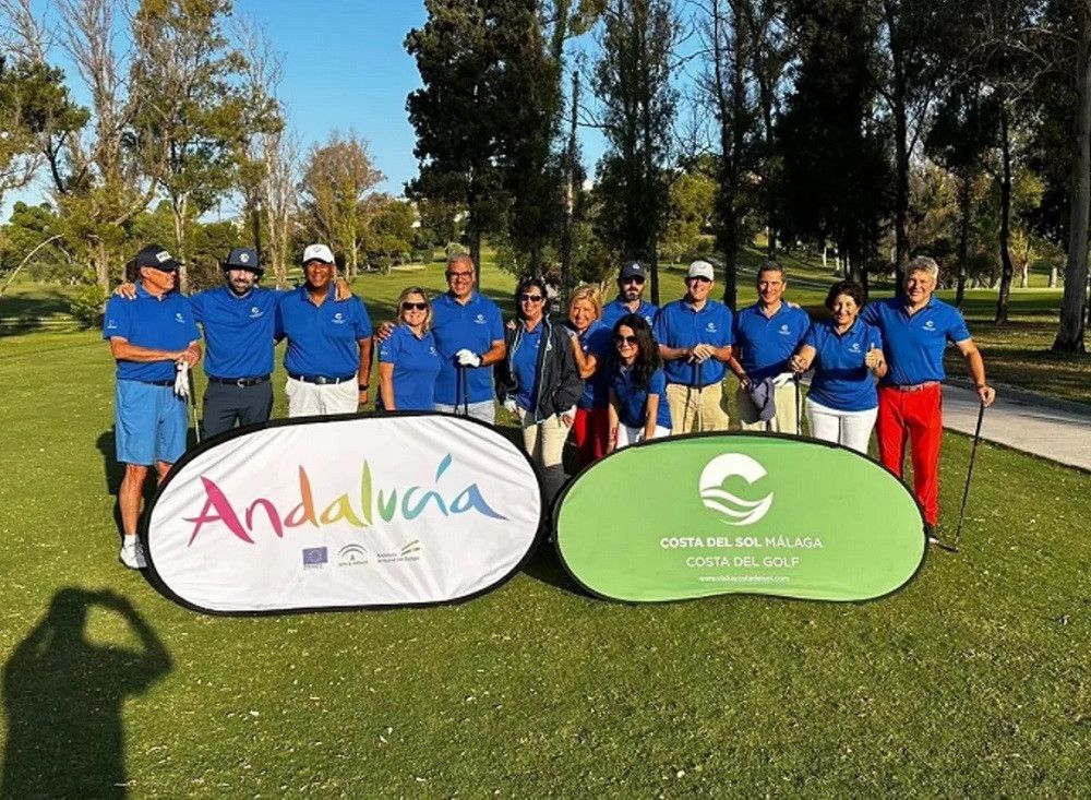Una quincena de profesionales de medios de comunicación participa en el torneo de Pro Am Costa del Golf Turismo