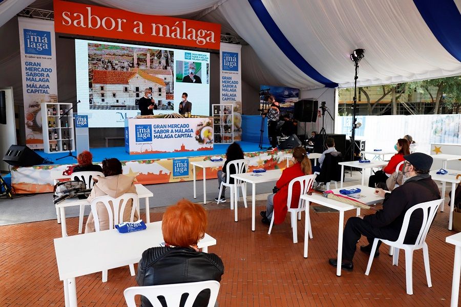 El Gran Mercado Sabor a Málaga muestra durante cinco días los mejores productos agroalimentarios de la provincia