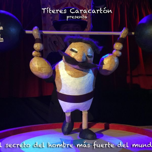 El CAE La Alcoholera de San Pedro Alcántara será el escenario este domingo del espectáculo de títeres El secreto del hombre más fuerte del mundo’