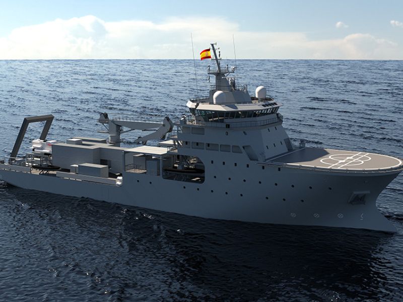 El Programa Buque de Acción Marítima de Intervención Subacuática de la Armada se encuentra ya en fase de diseño funcional