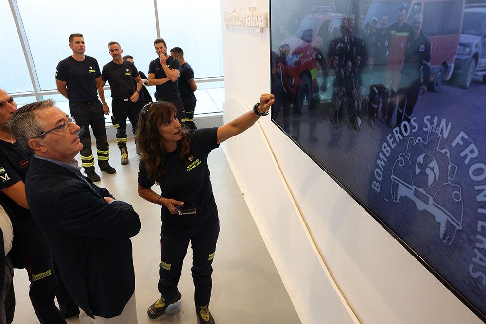 Regresan los bomberos del Consorcio Provincial que han estado ayudando en los rescates en Marruecos