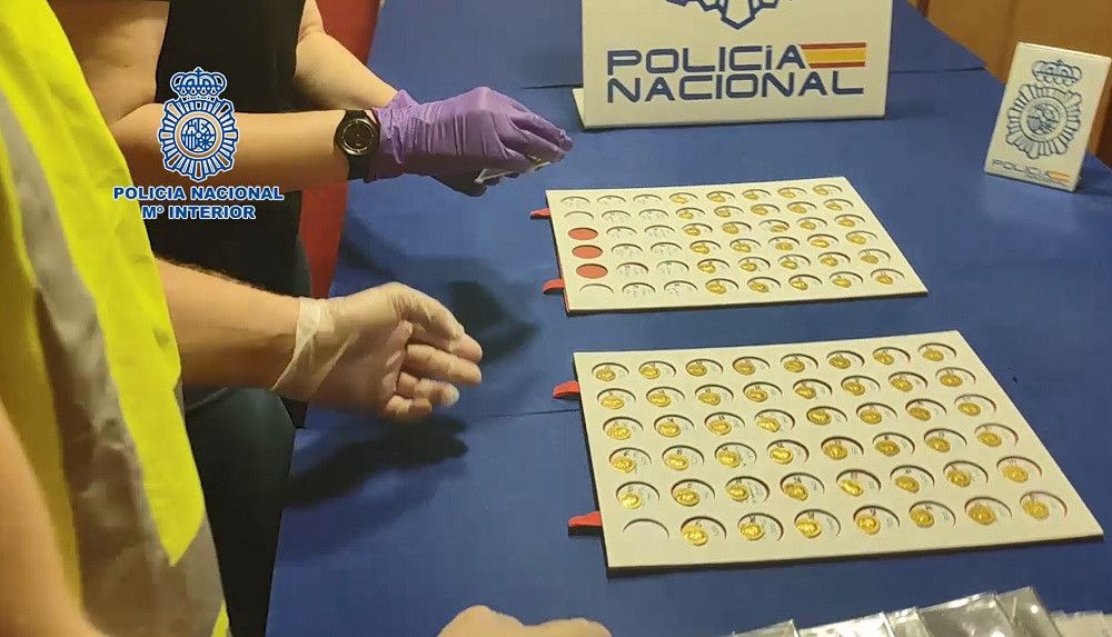 La Policía Nacional recupera un tesorillo de 90 monedas del Imperio Romano de gran valor histórico y económico