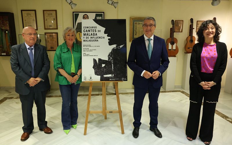 La Diputación de Málaga promueve junto al Ayuntamiento el Concurso de Cantes de Málaga e Influencia Malagueña de la Peña Juan Breva