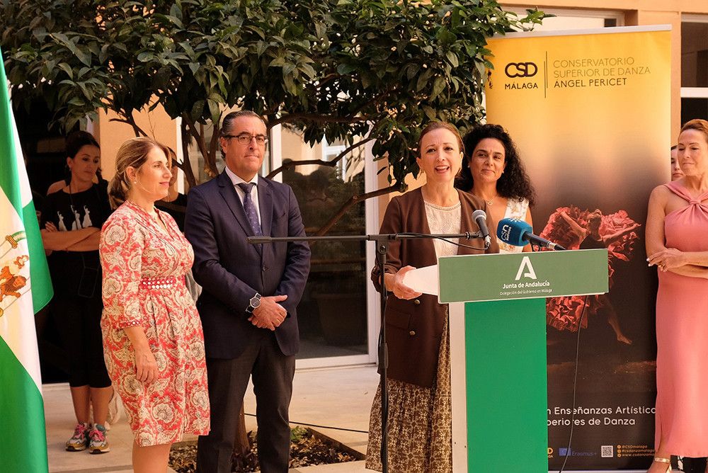 La delegada del Gobierno destaca el importante crecimiento en Málaga de las enseñanzas de Régimen Especial con 1.023 estudiantes más