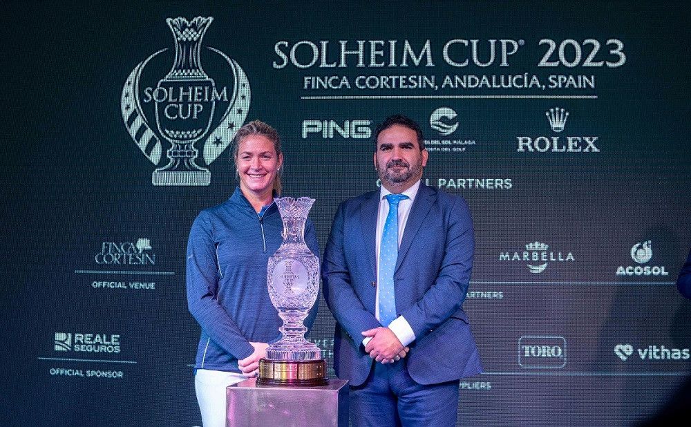 Marbella participa en la recogida del testigo que convertirá a la Costa del Sol en sede de la Solheim Cup a pesar de que se celebrará en Casares
