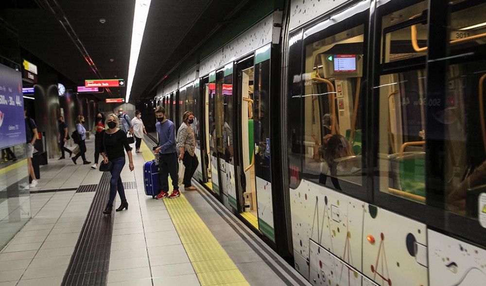 Los metros andaluces adaptarán frecuencias y horarios a la demanda propia de la Navidad