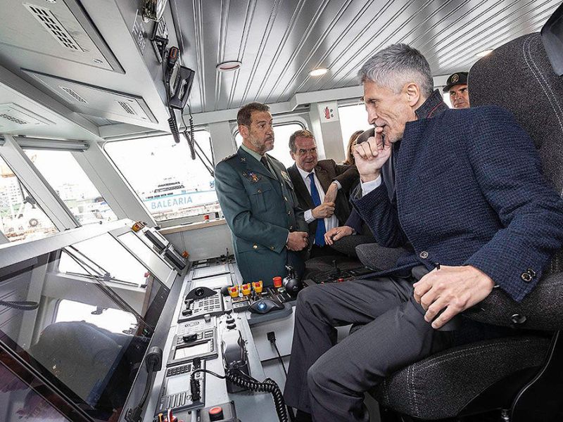 El Gobierno entrega cuatro nuevas patrulleras al Servicio Marítimo de la Guardia Civil