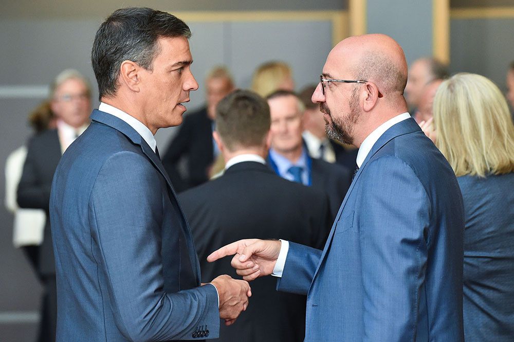 Pedro Sánchez asiste a la reunión del Consejo Europeo