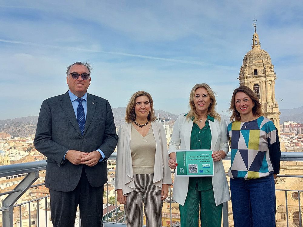 La Junta asegura que los Presupuestos 2023 aumentan la inversión en Málaga un 74% con una partida de 466,6 millones de euros