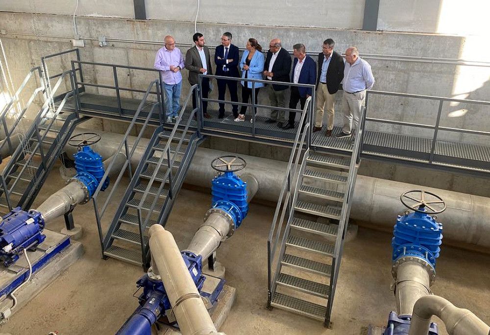 Inaugurada la conexión de los tratamientos terciarios de la EDAR de Rincón de la Victoria y el Plan Guaro