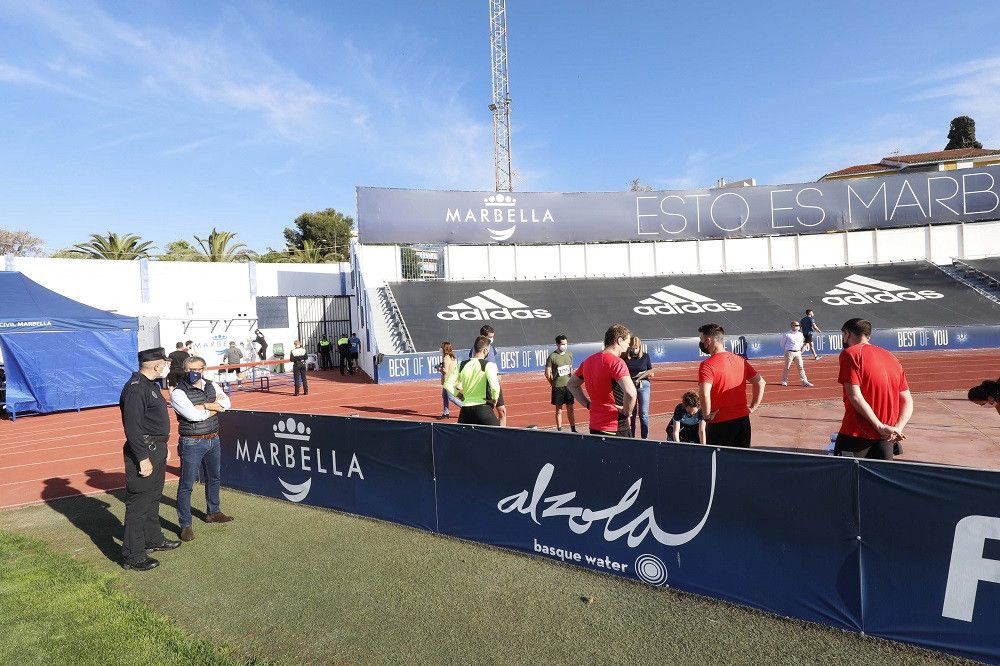 Comienzan las pruebas físicas para incorporar 20 nuevos agentes a la Policía Local de Marbella