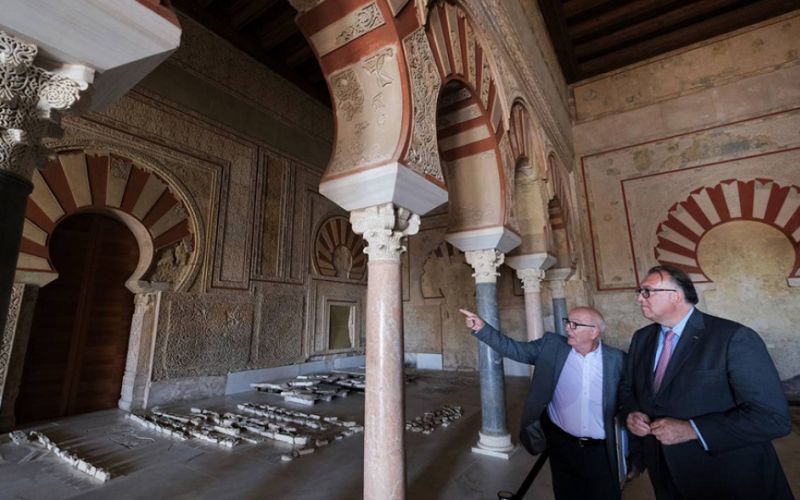 El Salón Rico de Medina Azahara estará "abierto por obras" a partir del próximo domingo, 1 de octubre
