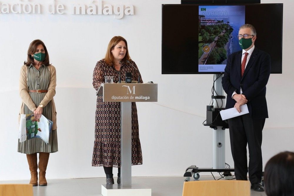 La Diputación y AECC Málaga ponen en marcha rutas saludables por la Senda Litoral