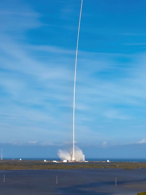 SpaceX lanza otros 46 satélites Starlink que extenderán la banda ancha a zonas donde hoy no existe