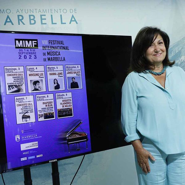 El VIII Festival Internacional de Música de Marbella se celebrará del 1 al 9 de septiembre con un programa que incluirá conciertos clásicos, masterclass y el concurso para jóvenes talentos
