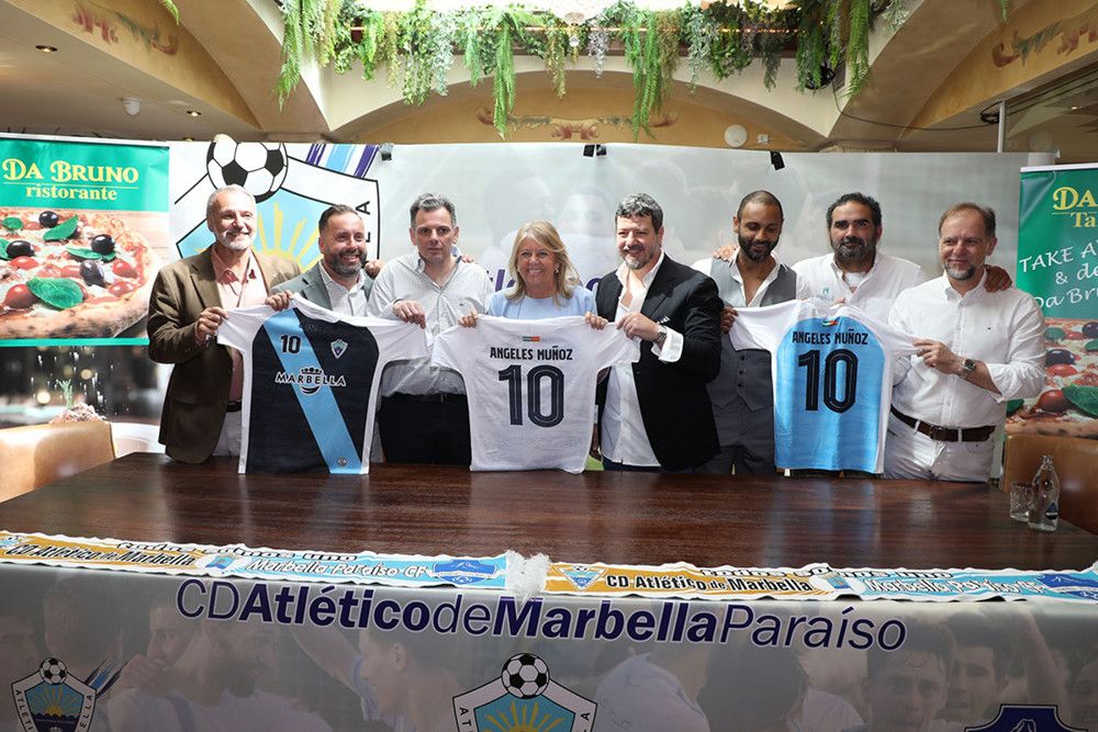 Presentada la nueva junta directiva del CD Atlético de Marbella Balompié