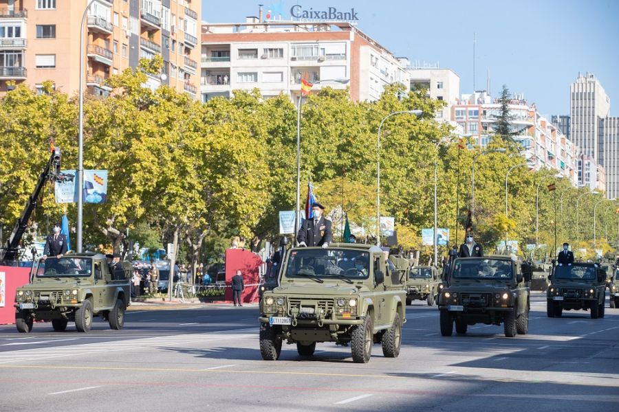 Los reyes presiden el desfile por el Día de la Fiesta Nacional