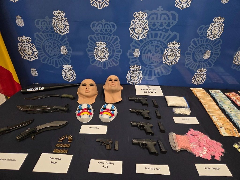 La Policía Nacional detiene en Marbella a tres jóvenes dedicados a la comisión de hechos violentos y al tráfico de drogas sintéticas