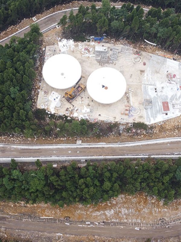 China comienza la construcción de la Fase II de las instalaciones para su radar de observación del espacio profundo
