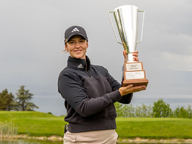 Carlota Ciganda afianza su camino hacia la Solheim Cup 2023
