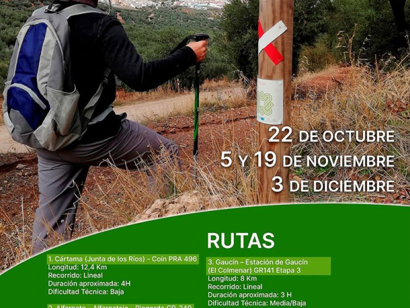 La Diputación pone en marcha las visitas interpretativas de otoño a la Gran Senda
