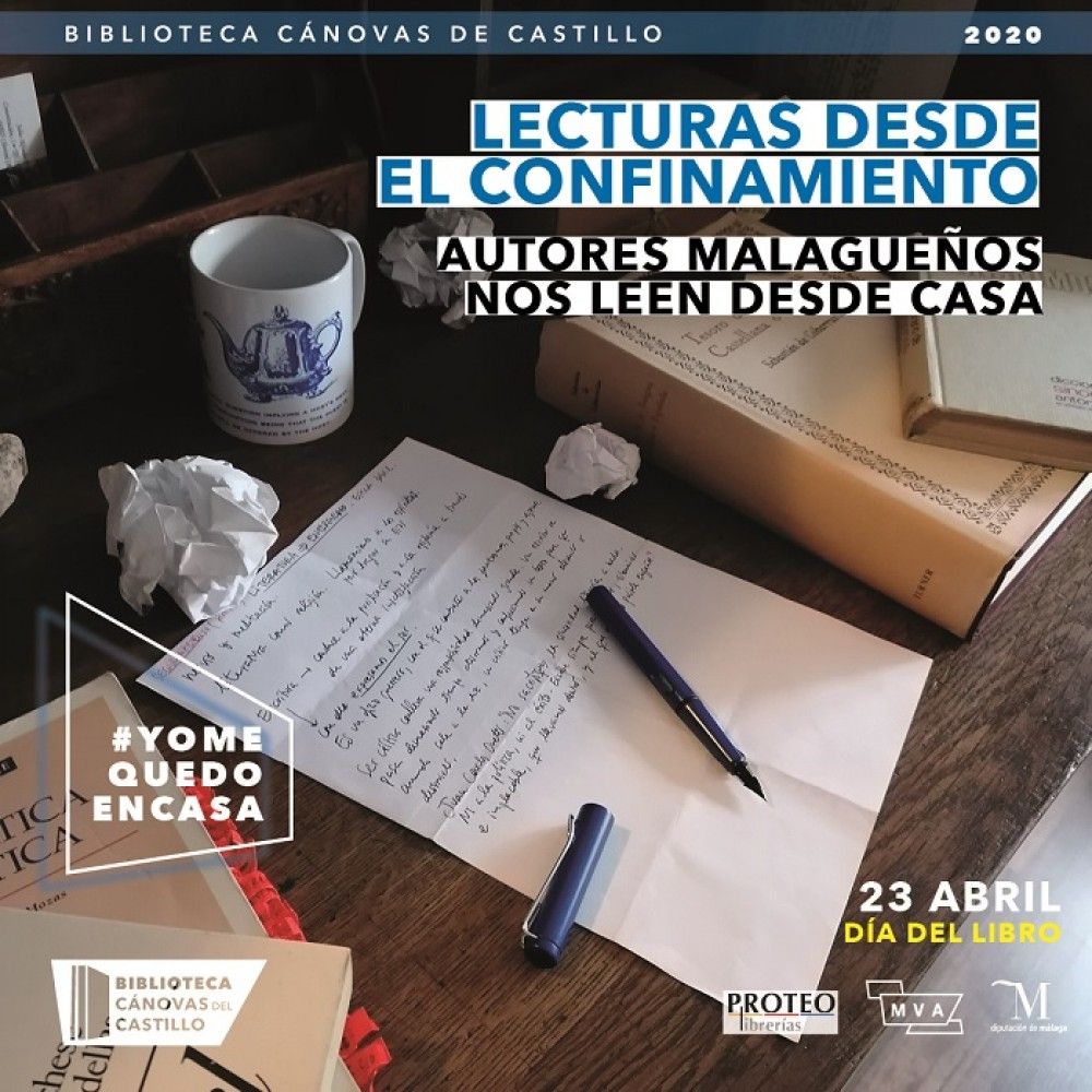 Escritores malagueños celebran el Día del Libro con la Diputación de Málaga