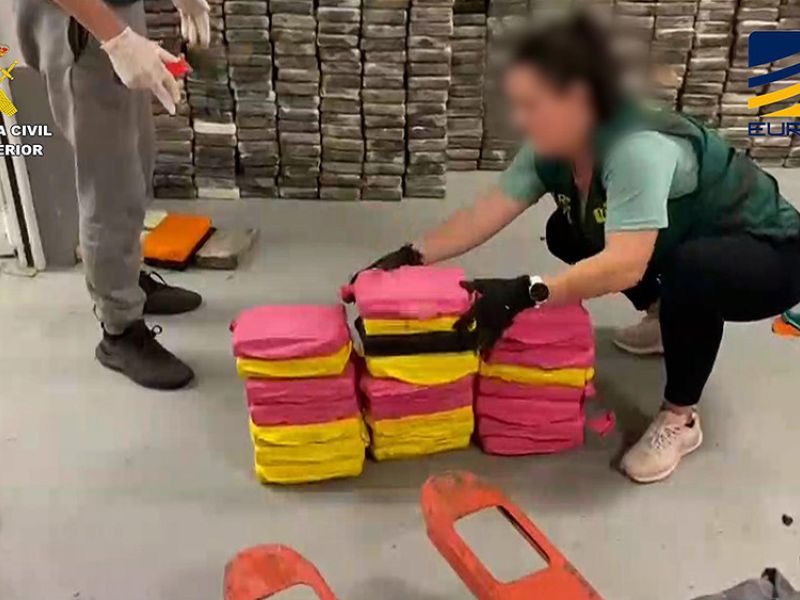Detenidos 50 integrantes de una organización criminal que enviaba cargamentos de cocaína y hachís a Europa