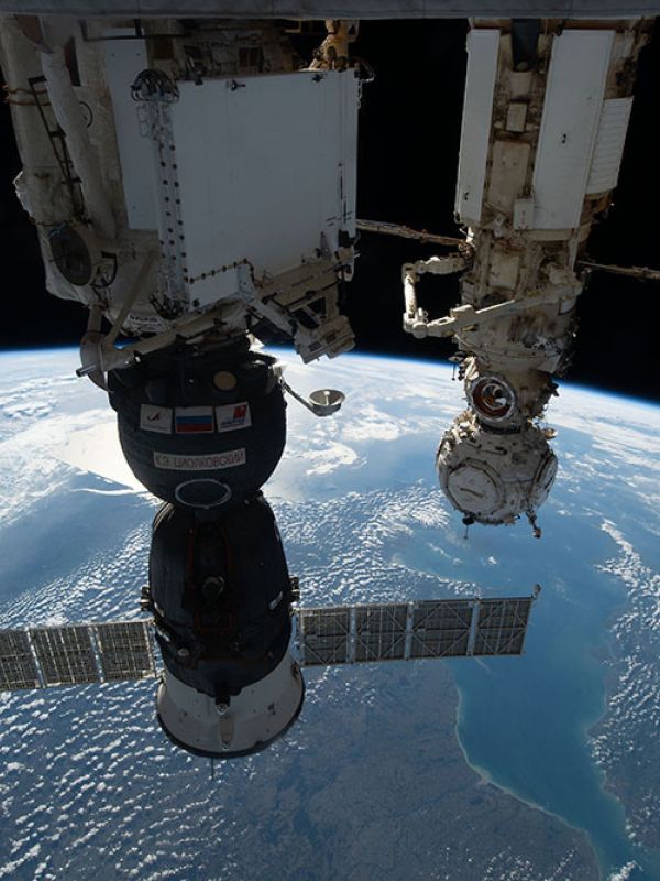 Maniobra evasiva de la Estación Espacial Internacional para evitar el impacto de basura espacial
