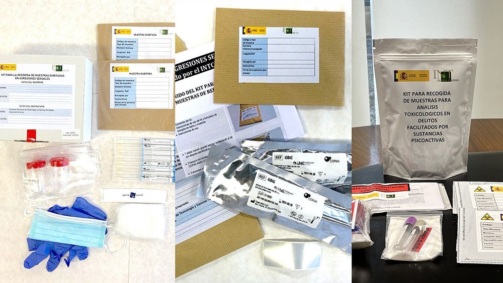 Justicia distribuye la segunda remesa de 1.000 kits de toma de muestras para análisis toxicológico en casos de sospecha de sumisión química