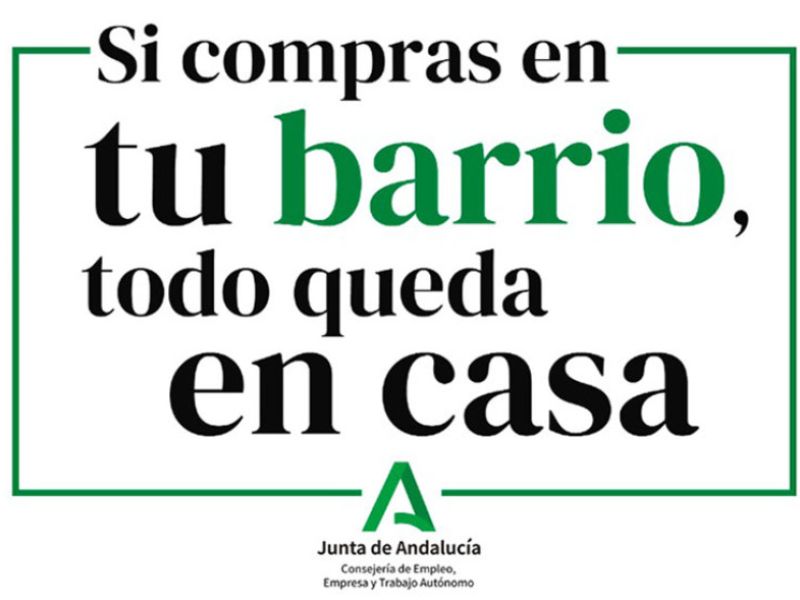 La Consejería de Empleo lanza una campaña de publicidad de apoyo al comercio de proximidad