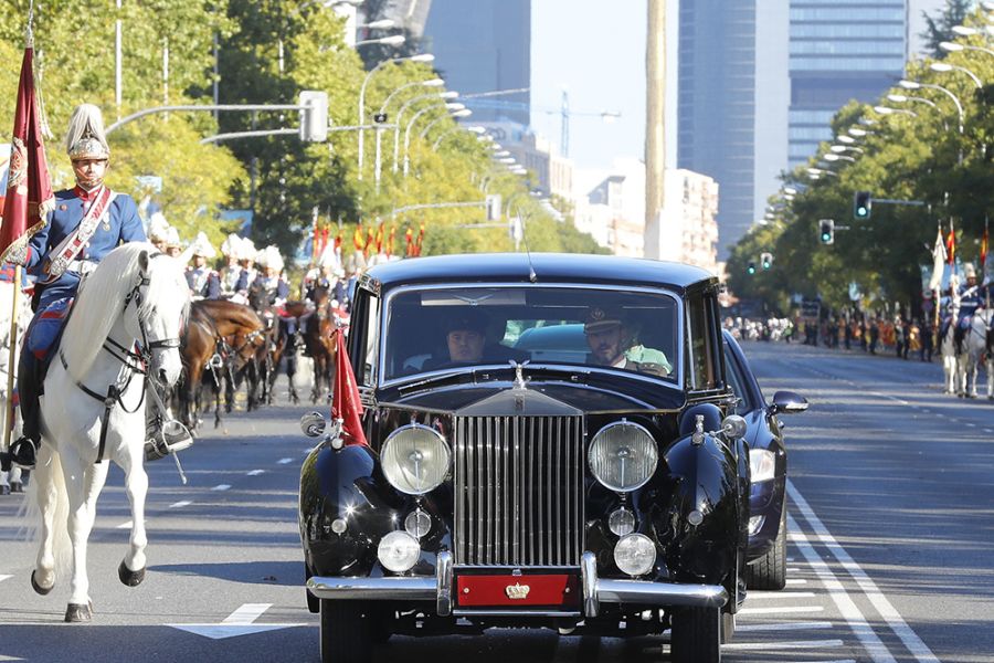 Los reyes han presidido el desfile por el Día de la Fiesta Nacional