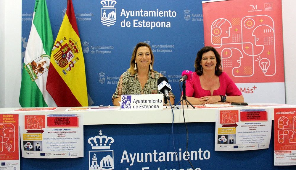 Estepona acogerá cuatro itinerarios formativos para facilitar la inserción laboral de 60 personas desempleadas