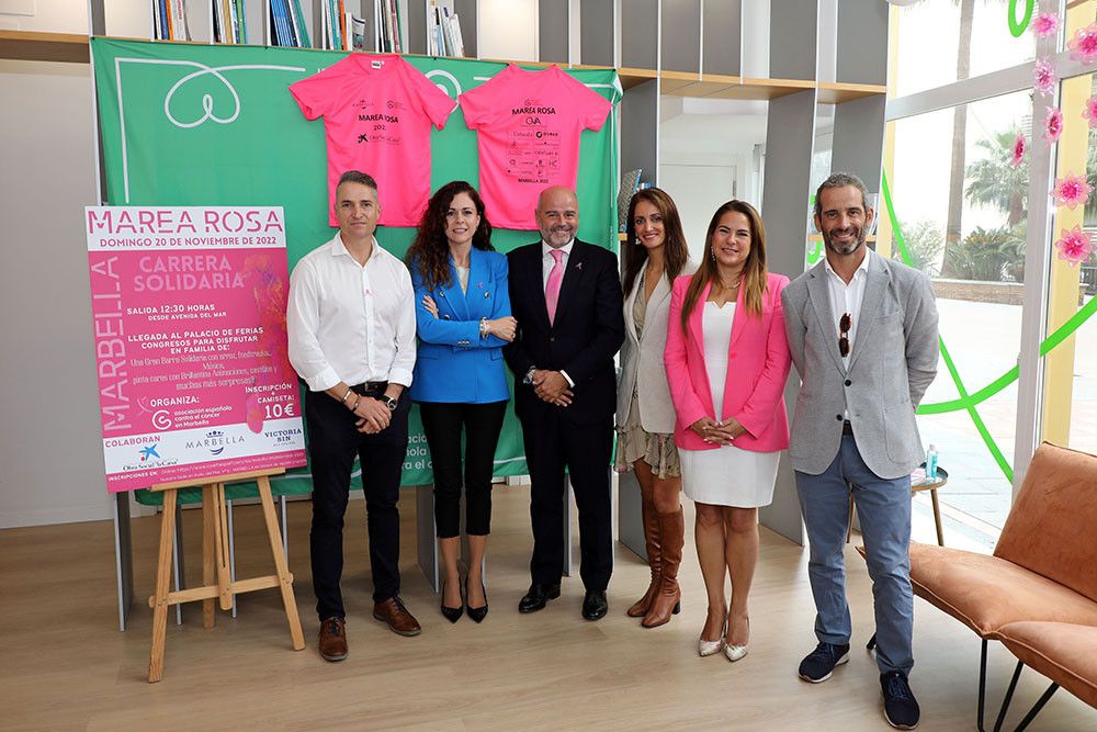 La décima edición de la Carrera Solidaria Marea Rosa en beneficio de la lucha contra el cáncer de mama se celebrará el 20 de noviembre con salida desde la avenida del Mar
