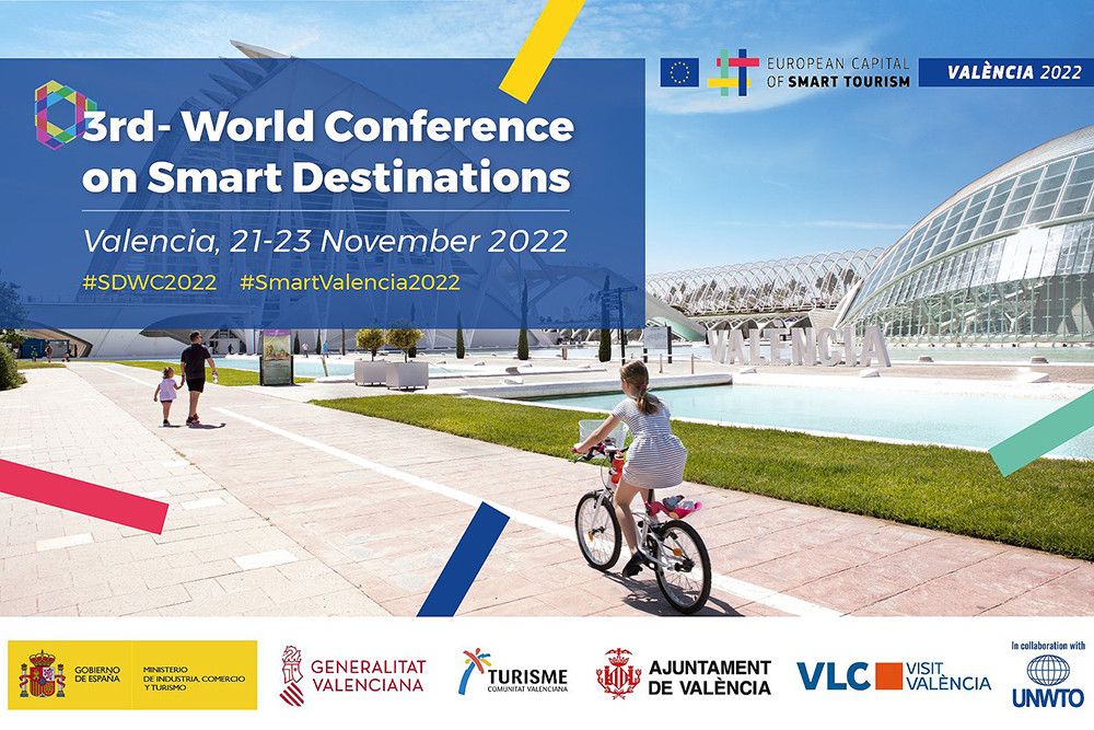 El III Congreso Mundial de Destinos Inteligentes se celebrará en Valencia del 21 al 23 de noviembre