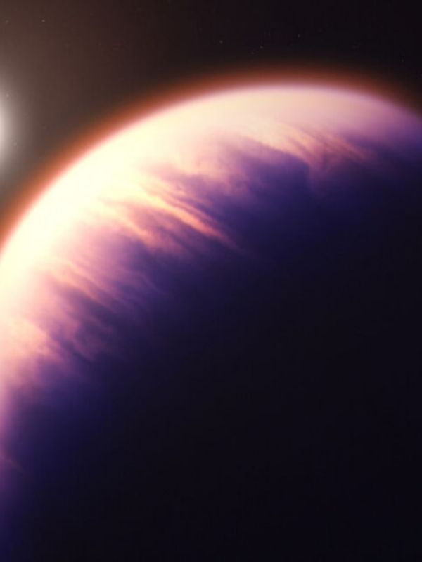 El telescopio James Webb muestra la atmósfera de un exoplaneta como nunca antes se había visto