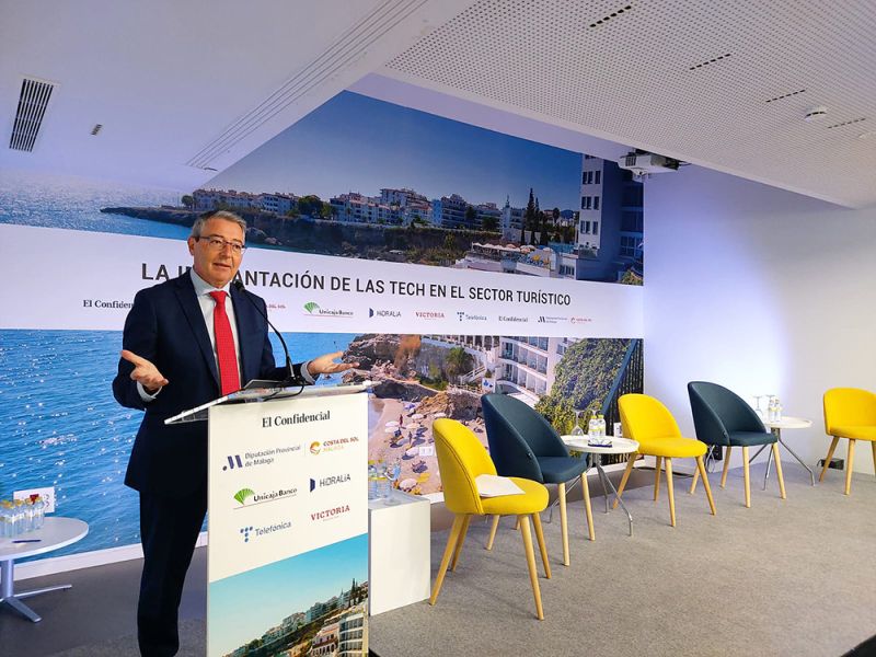 El presidente de la Diputación Provincial critica la falta de compromiso del Gobierno con la Solheim Cup que se celebra en Casares frente al interés por la Ryder Cup de Cataluña