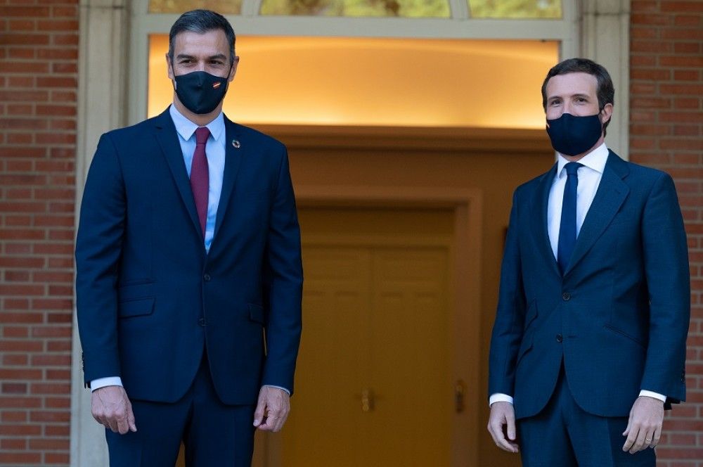 Fracasa la reunión entre Pedro Sánchez y Pablo Casado