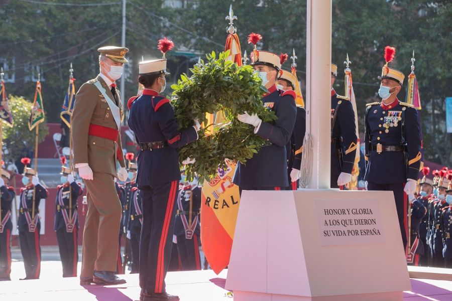 Los reyes presiden el desfile por el Día de la Fiesta Nacional