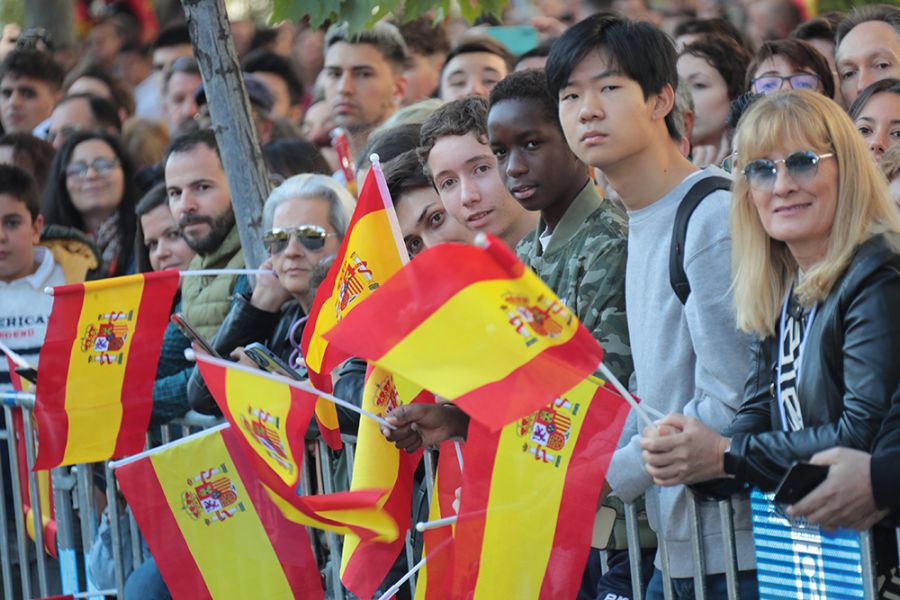 Los reyes han presidido el desfile por el Día de la Fiesta Nacional