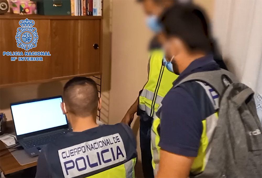 La Policía Nacional detiene a los presuntos autores del sabotaje informático a la Red de Alerta a la Radioactividad de la Dirección General de Protección Civil y Emergencias