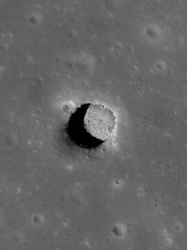 La nave espacial LRO detecta lugares en la Luna con temperaturas aceptables