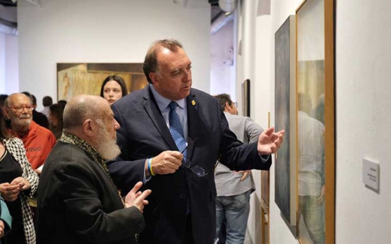 Inaugurada en Algeciras una exposición sobre los años que consagraron a Guillermo Pérez Villalta