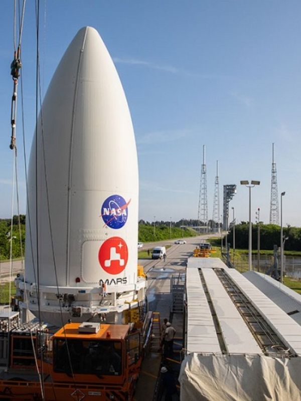 El rover Perseverance ya ha sido montado sobre el cohete que lo enviará a Marte