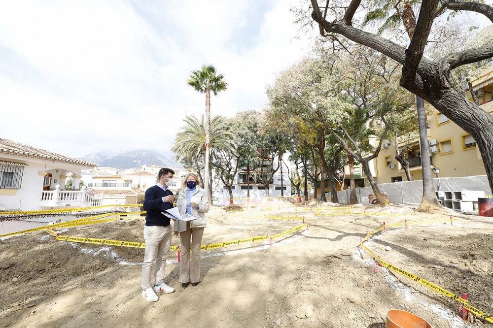 El futuro parque público de calle Juanar contará con más espacios verdes, áreas de juegos infantiles, senderos para el paseo y zonas de descanso