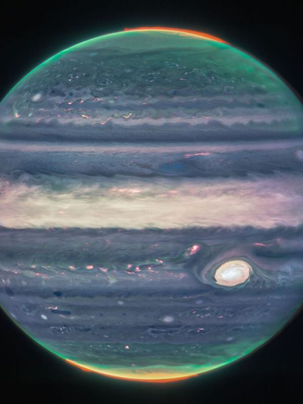 Espectacular imagen de Júpiter captada por el telescopio espacial James Webb