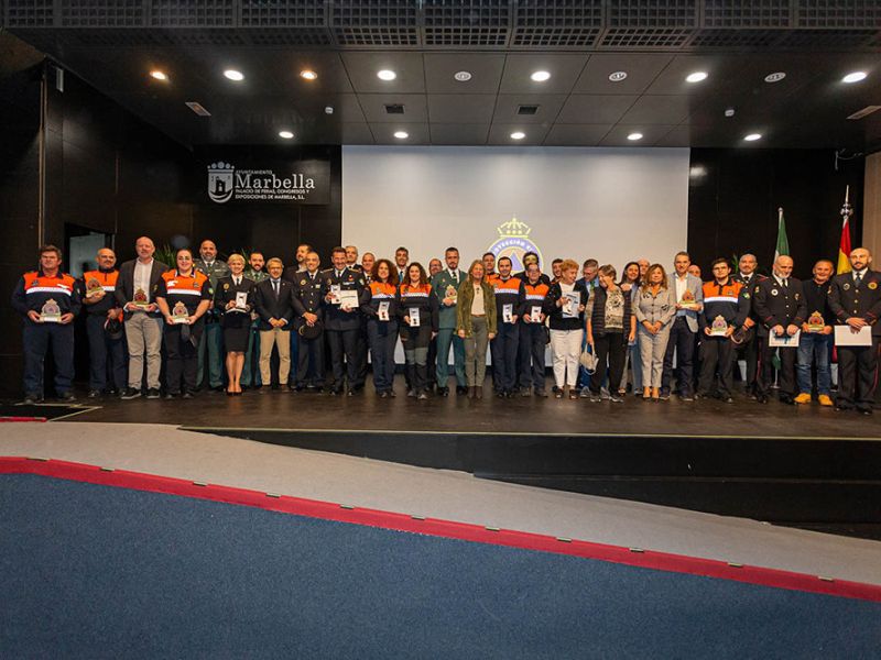 Celebrado el acto de entrega de medallas de Protección Civil