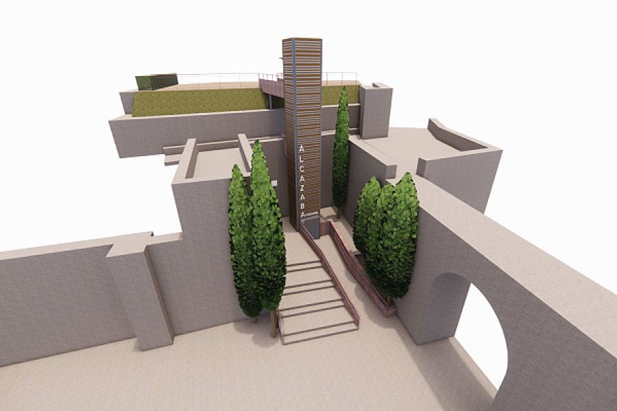 La Diputación licita por 227.000 euros la mejora de la accesibilidad de la Alcazaba de Antequera