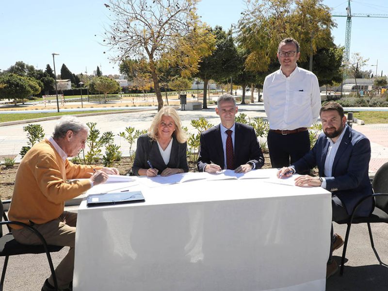 El Ayuntamiento recepciona más de 115.000 metros cuadrados de superficie en la zona Sur de San Pedro Alcántara, en la que se impulsarán varios equipamientos y viviendas de promoción pública