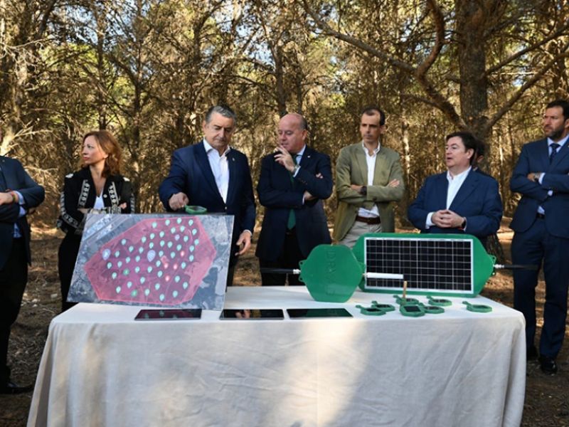 Antonio Sanz anuncia que la inteligencia artificial se incorpora a la lucha contra incendios forestales